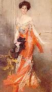 Giovanni Boldini Portrait of Elizabeth Wharton Drexel oil painting on canvas